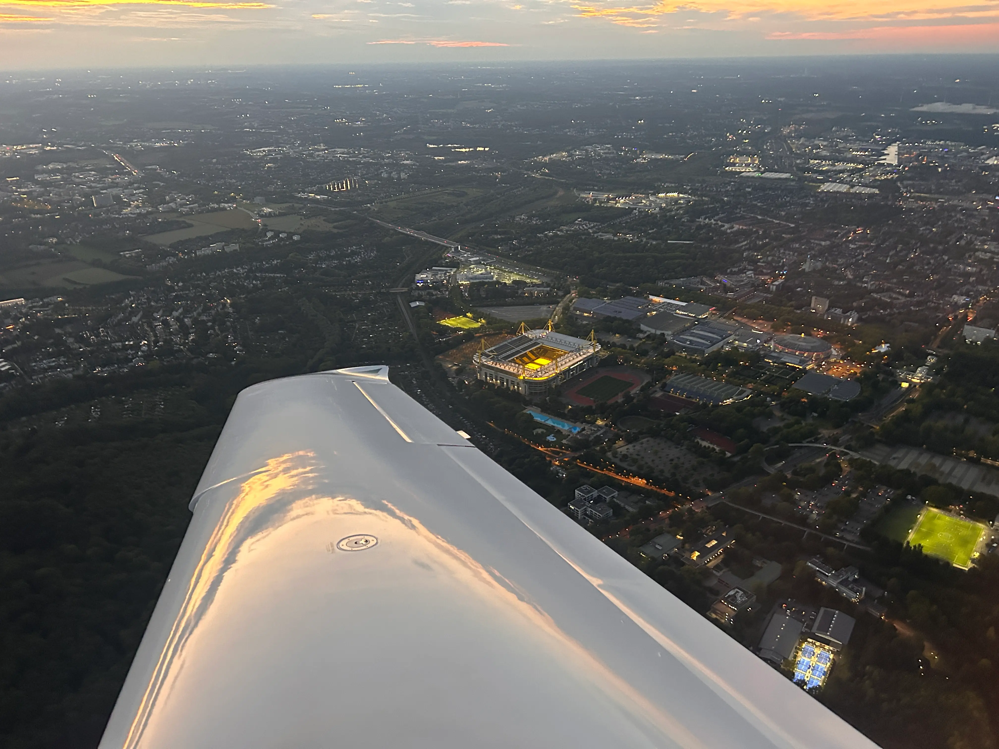 Mitfliegen im Motorflugzeug