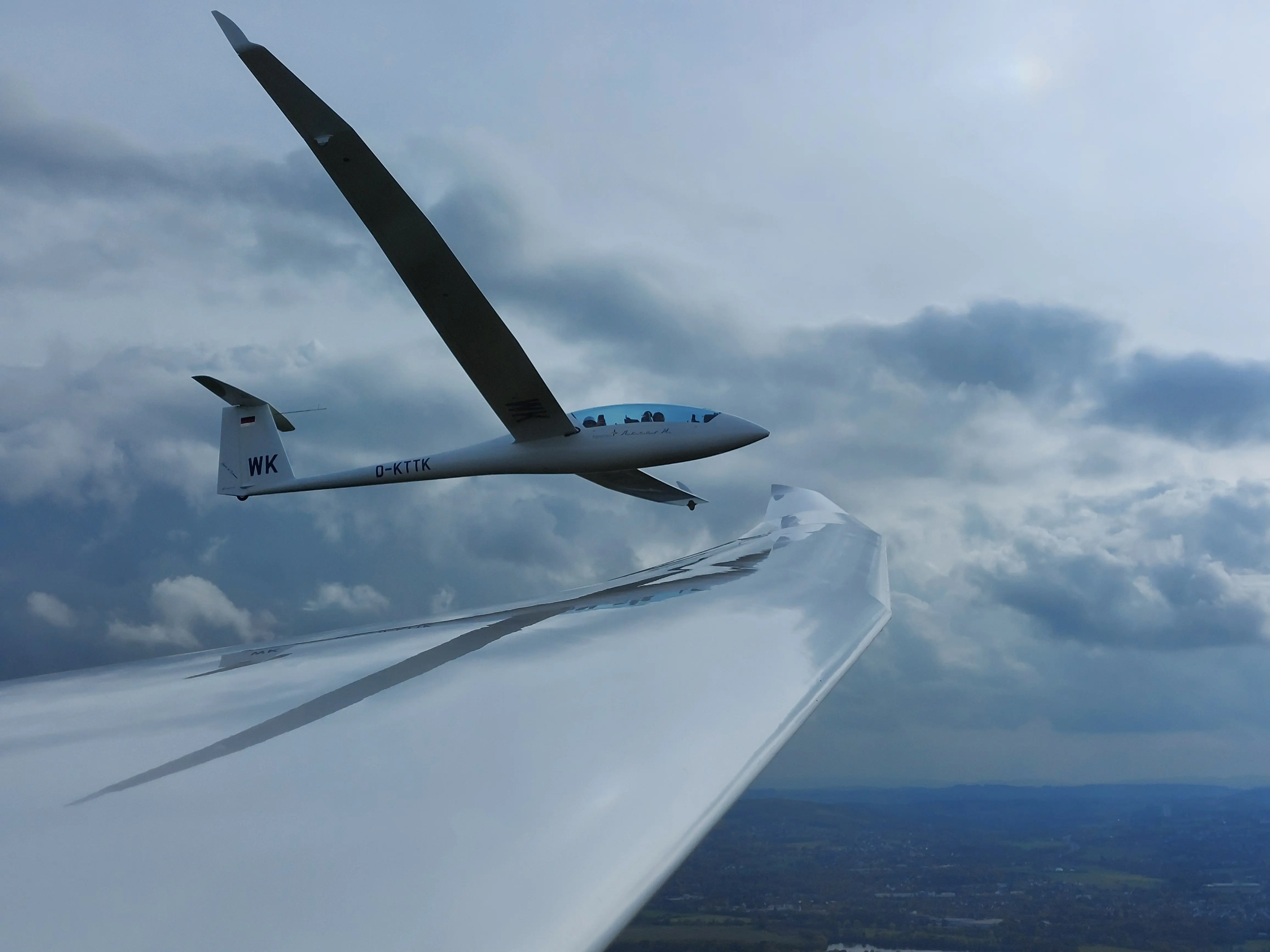 Mitfliegen im Segelflugzeug