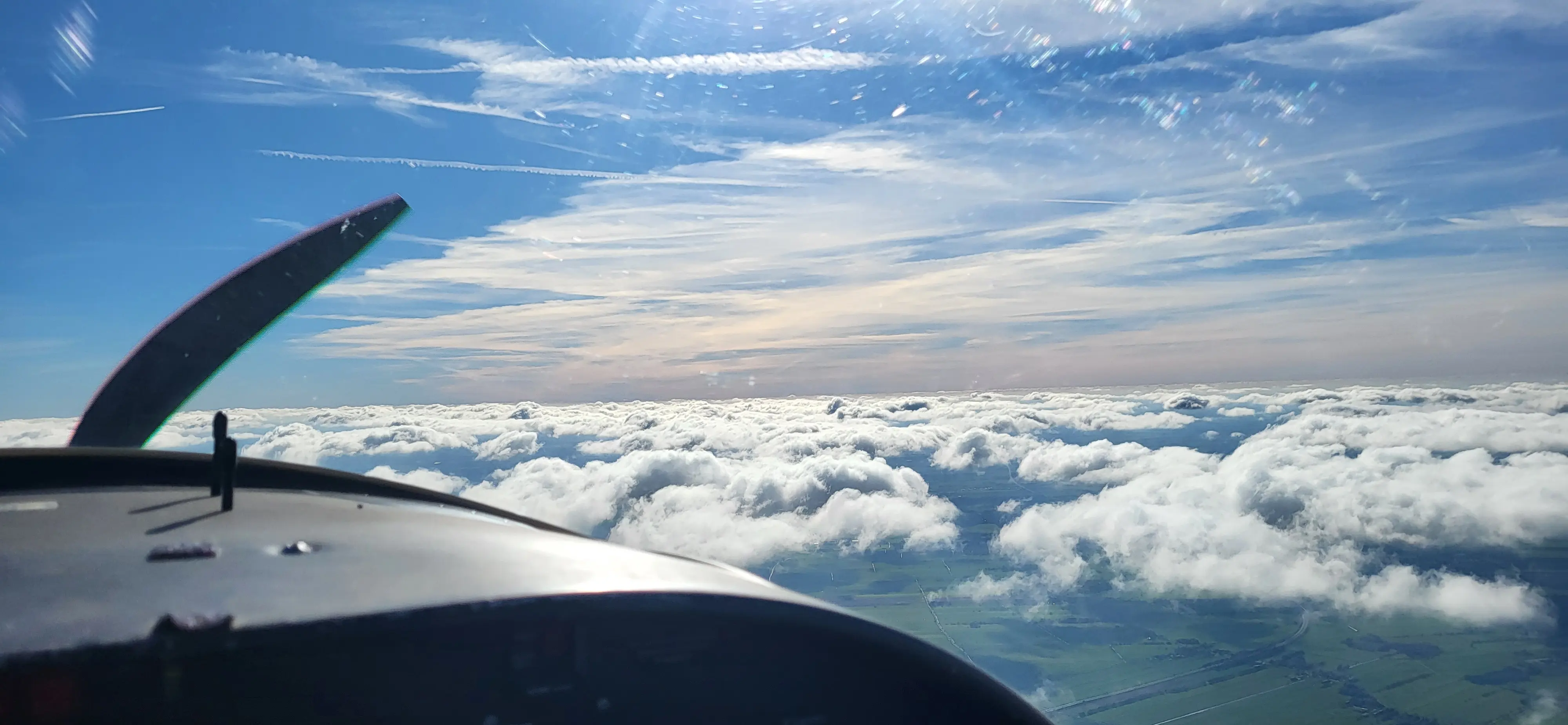 Mitfliegen im Ultraleichtflugzeug